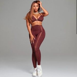 NWOT - Adidas x Ivy Park Triangle Sports Bra